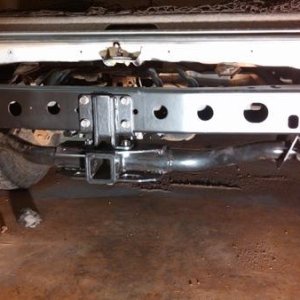 Hitch re-installed!