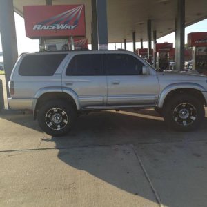 new wheels and tires 17x9 xd spy 285/70/17 nitto terra grapplers