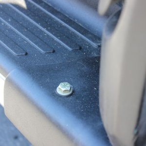 running board end cap repair