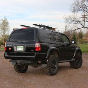 2000 Toyota 4Runner SR5 4WD, E Locker, 3" Lift, BFG's, Black Rims, Alpine Stereo, 231K, CLEAN $5500 OBO. 

I couldn't say no...