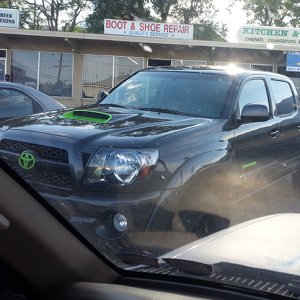 wow check out this cool tacoma i parked next to one day