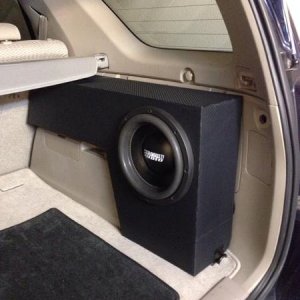 New box and sub install