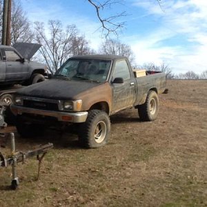 My 91 Toyota money pit. Built from scratch