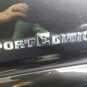 Debadging BEFORE pic