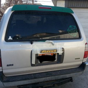 tapeing off 4runner