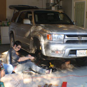 runner brake swap