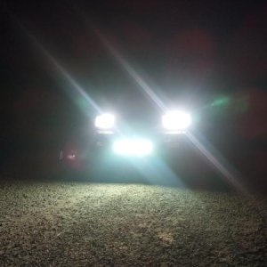 regular exposure with led plate and HID high beams