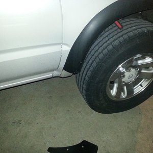 no mud flap
