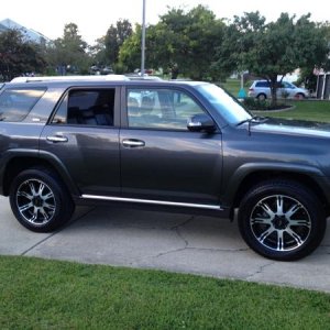Selling these wheels and tires.  Tires are in great condition.