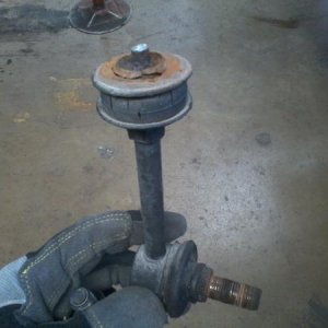 Busted sway bar link