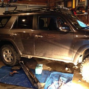 The factory Rockers come off!