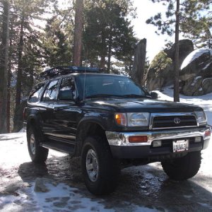 Idyllwild, CA Black Mntn truck trl