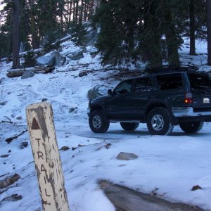 Exploring the trails