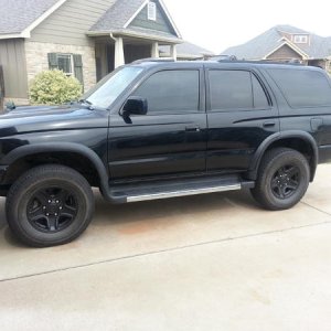 Plastidipped the rims and got the windows tinted!
