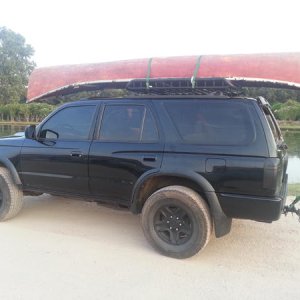 Putting that roof rack to use!