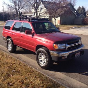 I removed the running boards and chrome trim