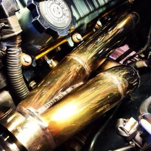 stainless steel custom exhaust manifolds