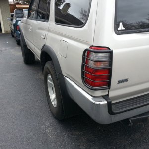 back light guard closeup