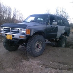 That front end gonna look better with a bumper..