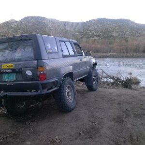 By the Rio Grande river