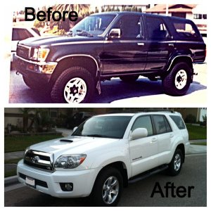 Started with 93 V6 SR5 4WD and now with 08 V8 Sport 4WD