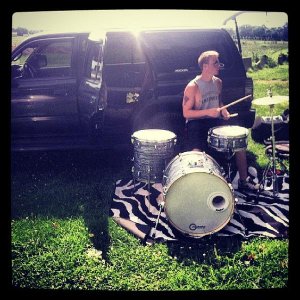 Playing some drums at work ^.^