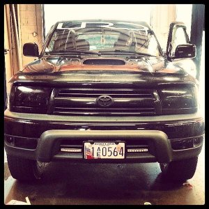 Tinted the front