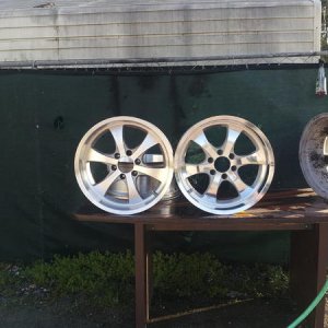 After gallons of aircraft stripper and hours of polishing, they were starting to look normal again.