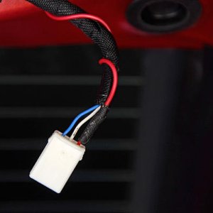 Latch button light plug