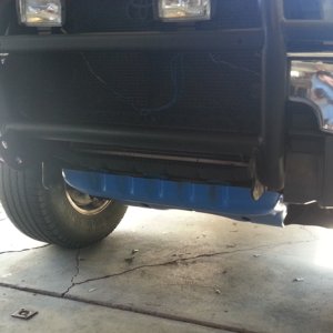 blue front