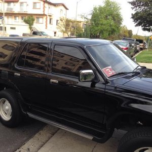 With tints