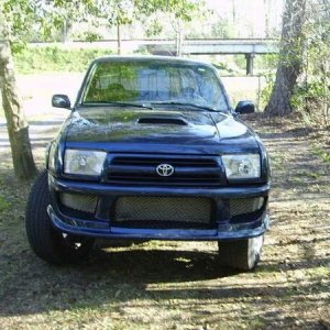 Picture of the front of my 99 tacoma with a 2001 4runner sport front end