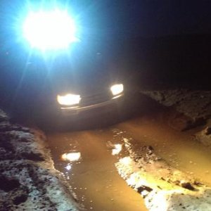 mud ruts on pinnacle