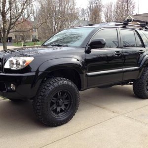 After wheel/suspension changes