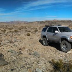 Johnson Valley watching the King of the Hammers race at a remote site