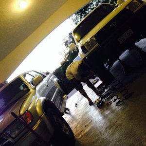 Swapping the lift over