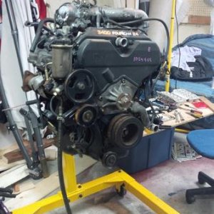 first look at the JDM engine in my garage...