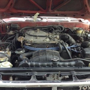all tuned up and ready kinda...