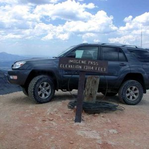 Imogene Pass with new shoes