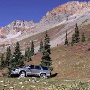 Near Ophir Pass