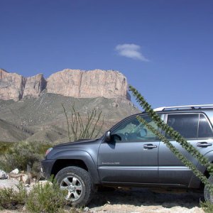 Guadalupe Mountain Natl Park near Carlsbad, NM in May 2007