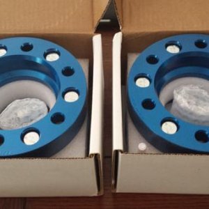 Spidertrax Wheel Spacers. Can't wait to get these on. It's the one thing a stock 5th generation absolutely needs.