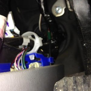 routing wires for the button