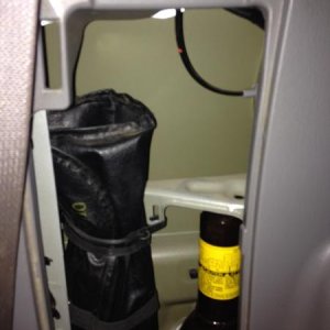 routed the button into the jack compartment.