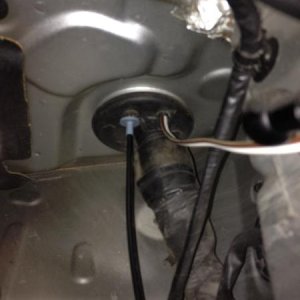 wires routed and sealed for VSC off