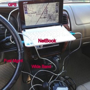 Too many wires just to wheel.