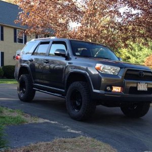 Plasti Dipped chrome trim