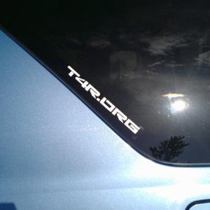 decal arrived! I'm official now