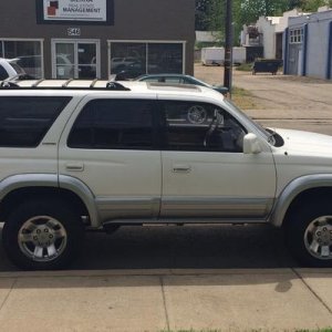The running boards were also removed