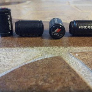 TRD valve caps